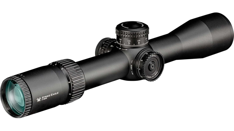 Vortex Strike Eagle 3-18x44mm Riflescopes, 34mm Tube, First Focal Plane, EBR-7C MRAD, Black, SE-31802