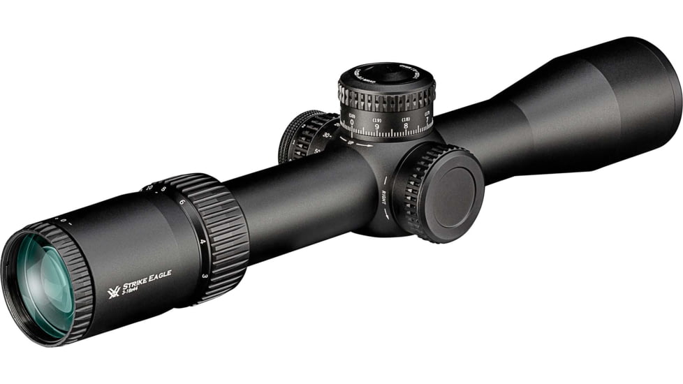 Vortex Strike Eagle 3-18x44mm Riflescopes, 34mm Tube, First Focal Plane, EBR-7C MRAD, Black, SE-31802