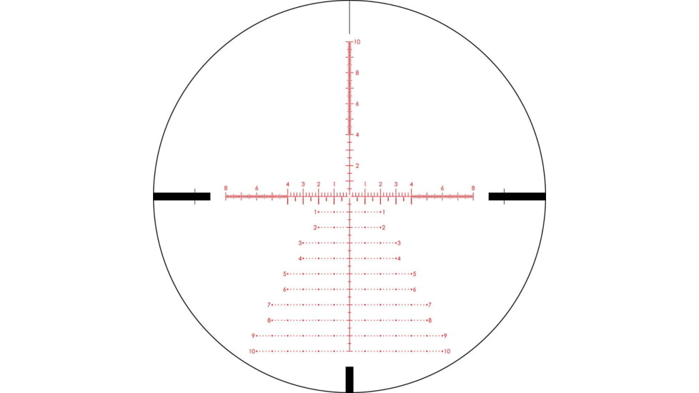 Vortex Strike Eagle 3-18x44mm Riflescopes, 34mm Tube, First Focal Plane, EBR-7C MRAD, Black, SE-31802