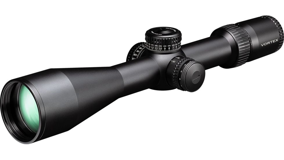 Vortex Strike Eagle 5-25x56 mm Rifle Scope, 34 mm Tube, First Focal Plane, Black, Matte, Red EBR-7C MOA Reticle, MOA Adjustment, SE-52503