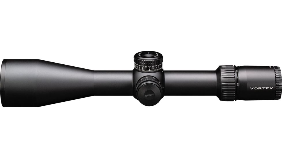 Vortex Strike Eagle 5-25x56 mm Rifle Scope, 34 mm Tube, First Focal Plane, Black, Matte, Red EBR-7C MOA Reticle, MOA Adjustment, SE-52503