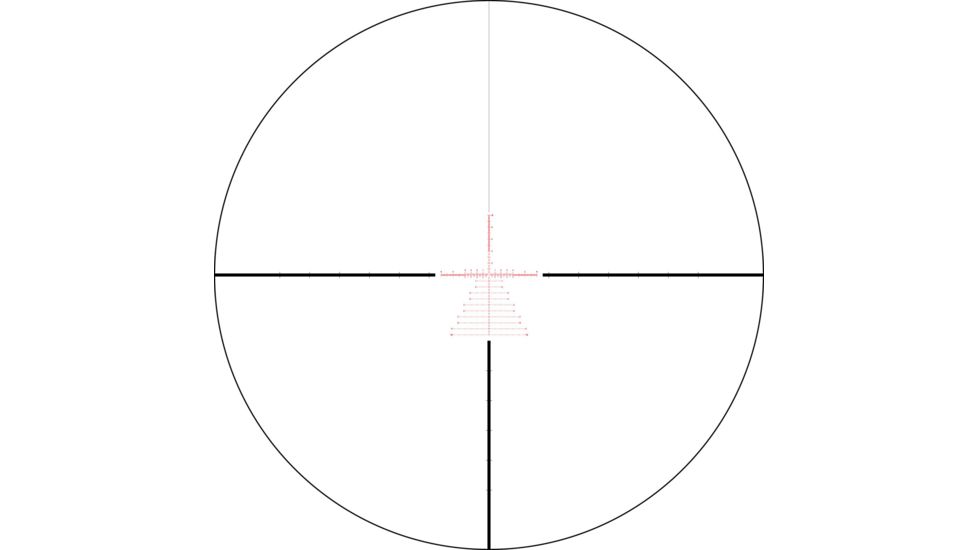 Vortex Strike Eagle 5-25x56 mm Rifle Scope, 34 mm Tube, First Focal Plane, Black, Matte, Red EBR-7C MRAD Reticle, Mil Rad Adjustment, SE-52504