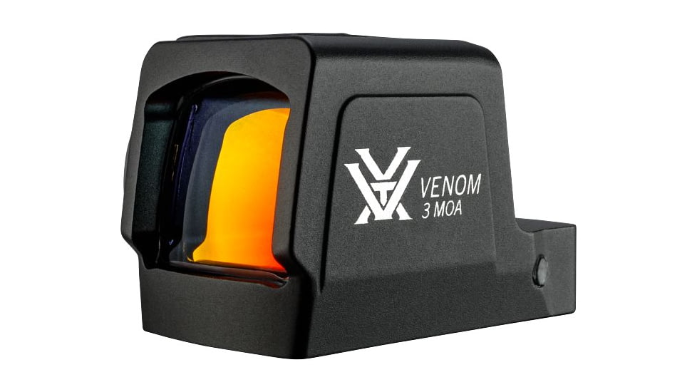 Vortex Venom Enclosed Reflex Micro Red Dot Sight, 1x, 3 MOA, Black, VEN-MRD3-E