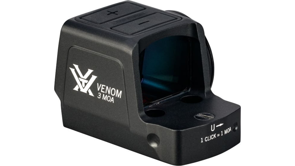 Vortex Venom Enclosed Reflex Micro Red Dot Sight, 1x, 3 MOA, Black, VEN-MRD3-E