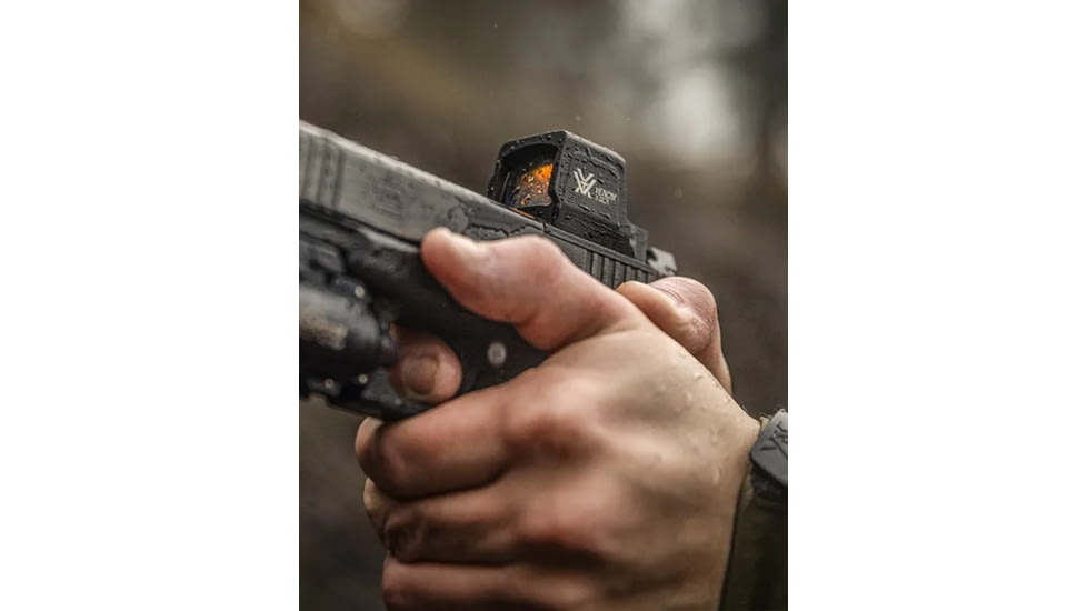 Vortex Venom Enclosed Reflex Micro Red Dot Sight, 1x, 3 MOA, Black, VEN-MRD3-E