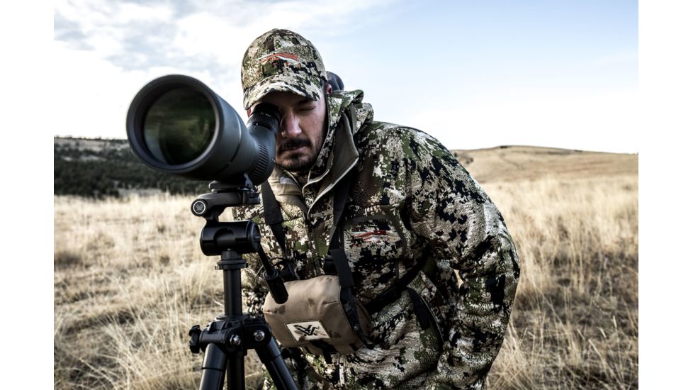 Vortex Viper HD 20-60x80mm Straight Spotting Scope, Green, VPR-80S-HD