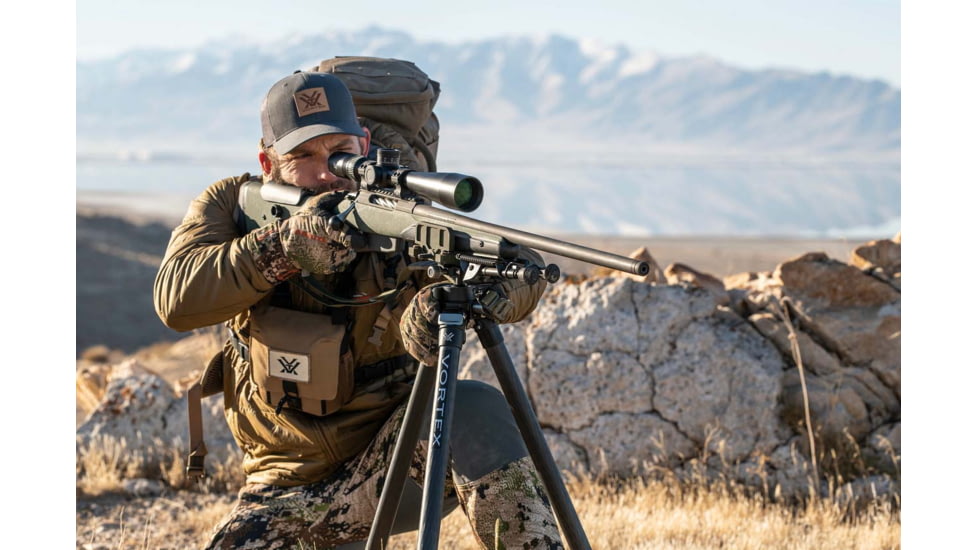 Vortex Viper HD 5-25x50 Rifle Scope, 30mm Tube, First Focal Plane, VMR-4 MRAD Reticle, Black, VPR-52502