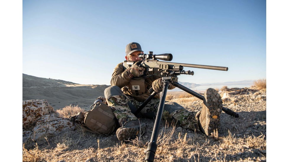 Vortex Viper HD 5-25x50 Rifle Scope, 30mm Tube, First Focal Plane, VMR-4 MRAD Reticle, Black, VPR-52502