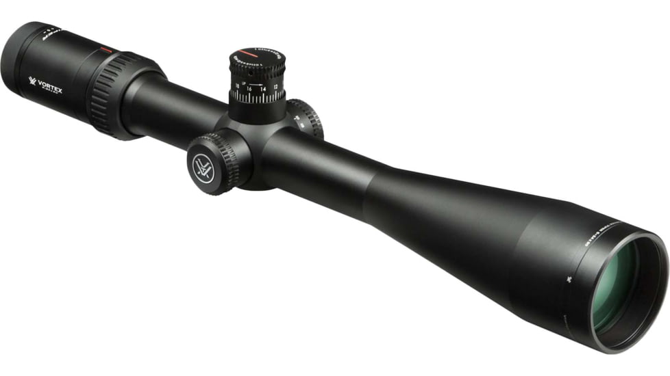 Vortex Viper HS LR 6-24x50mm Rifle Scope, 30mm Tube, First Focal Plane, Black, Hard Anodized, Non-Illuminated XLR MOA Reticle, MOA Adjustment, VHS-4315-LR