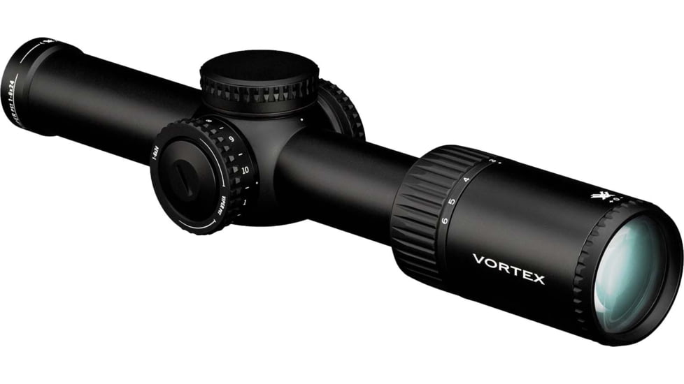 Vortex Viper PST Gen II Rifle Scope, 1-6x24mm, 30mm Tube, SFP, VMR-2 MOA Reticle, Black, PST-1605