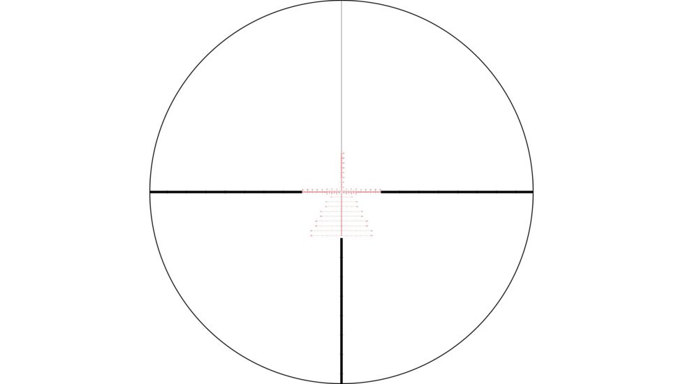 Vortex Viper PST Gen II 3-15x44 mm Rifle Scope, 30 mm Tube, First Focal Plane, Black, Hard Anodized, Red EBR-7C MOA Reticle, MOA Adjustment, PST-3156