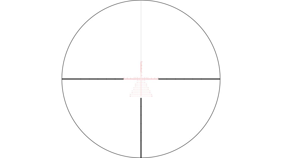 Vortex Viper PST Gen II 5-25x50 mm Rifle Scope, 30 mm Tube, First Focal Plane, Black, Hard Anodized, Red EBR-7C MRAD Reticle, Mil Rad Adjustment, PST-5259