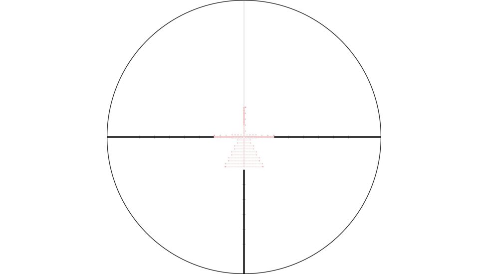 Vortex Viper PST Gen II 3-15x44 mm Rifle Scope, 30 mm Tube, First Focal Plane, Black, Hard Anodized, Red EBR-7C MRAD Reticle, Mil Rad Adjustment, PST-3159