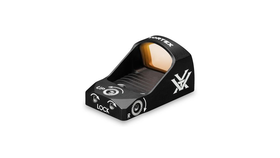 Vortex Viper 1x24mm 6 MOA Red Dot Sight, CR2032 Battery, Black, VRD-6