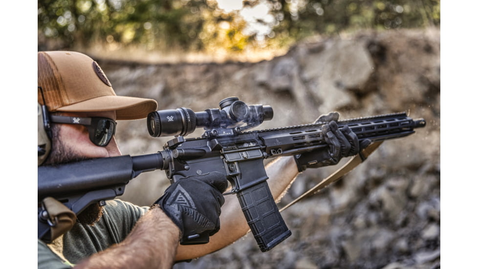 Vortex Strike Eagle 1-10x24mm LPVO 30mm Tube Rifle Scope, First Focal Plane