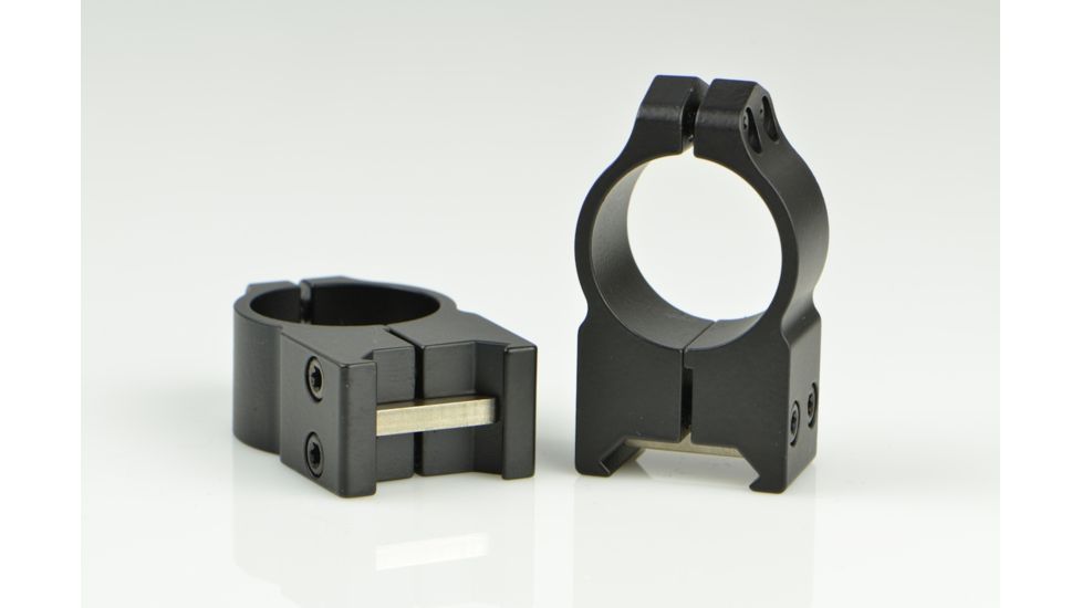 Warne Maxima Steel Rings, 1in, Weaver/Picatinny, PA, High - Matte 202M