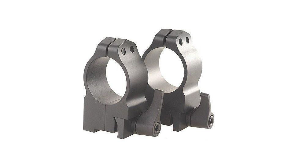 Warne Maxima Steel Rings, 1in, Ruger M77 &amp; Hawkeye Grooved Receiver, QD, Medium - Matte 1R7LM