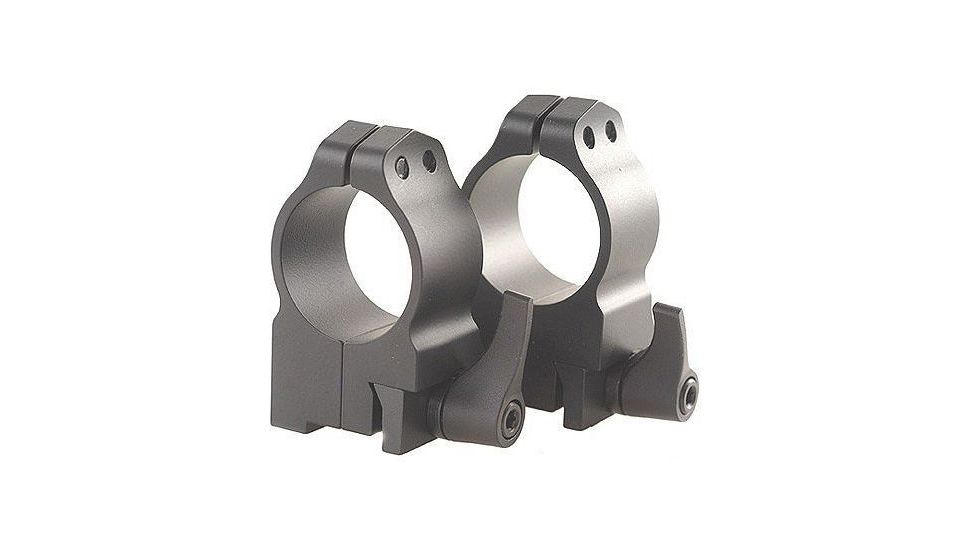 Warne Maxima Steel Rings, 1in, Ruger #1, MINI 14-30 Grooved Receiver, QD, Medium - Matte 1RLM