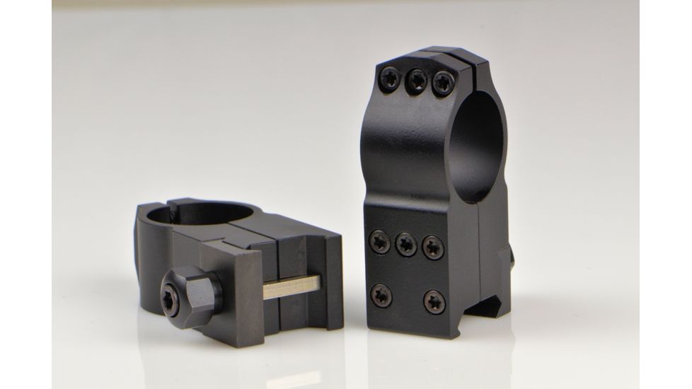 Warne 1in Tactical Rings, Ultra High, Matte 604M
