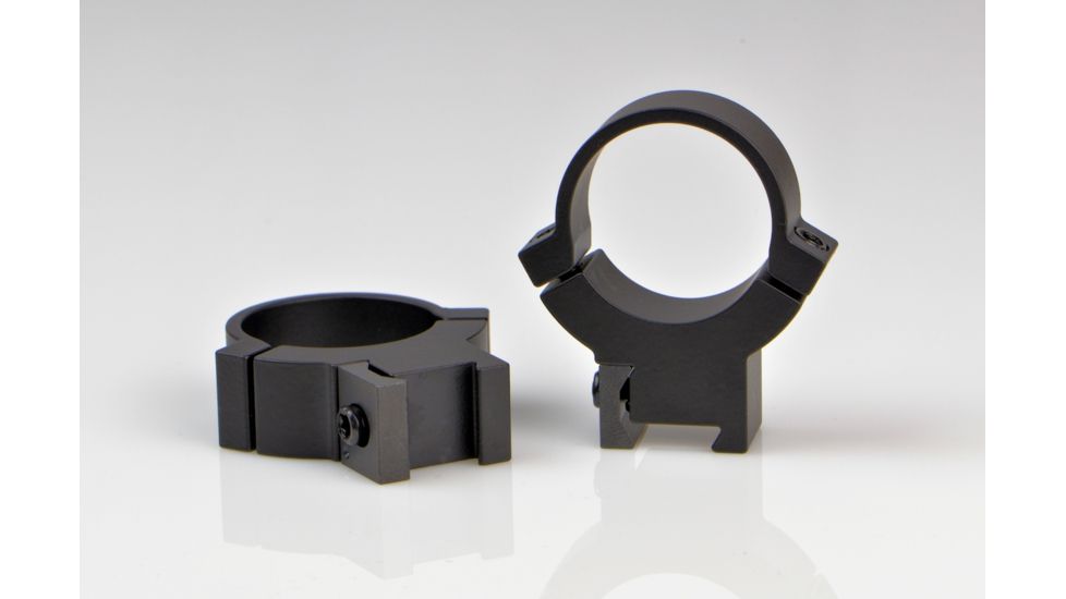 Warne Maxima Steel Rings, 1in, Rimfire 3/8in or 11mm Dovetail, High - Matte 722M