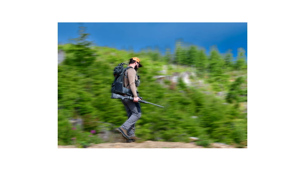 Warne Hyperlite Rings, Matte Black, 1in, Low, 8500M