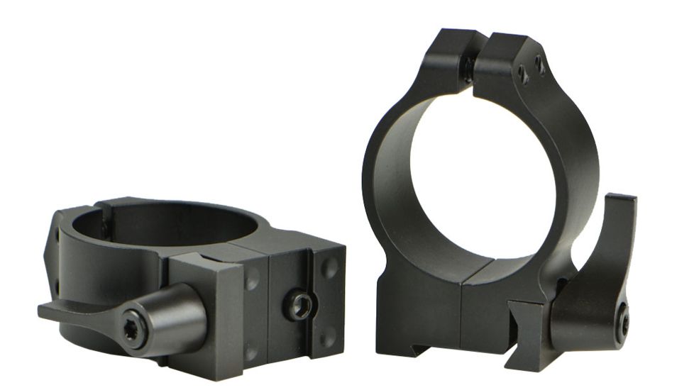 USED Warne Maxima Steel Rings, 30mm, CZ 527 16mm Grooved Receiver, QD, Medium - Matte 14B1LM, EDEMO1