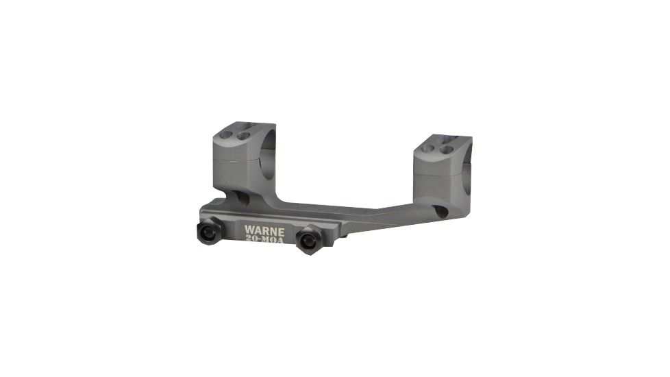 Warne Extended Skeletonized 34mm MSR Mount,20MOA,Tactical Gray LRSKEL34TG