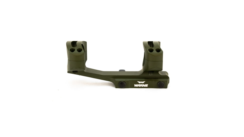 Warne Gen 2 Extended Skeletonized 30mm MSR Mount, Mil-Spec OD Green, XSKEL30OD