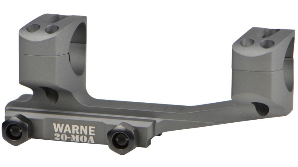 Warne Gen 2 Extended Skeletonized 34mm MSR Mount, Tactical Gray, XSKEL34TG