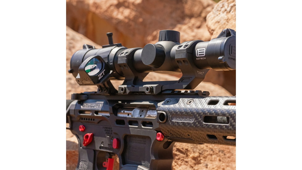Warne HyperLite MSR Mount, Matte Black, 30mm MSR Height, Black, 8551M