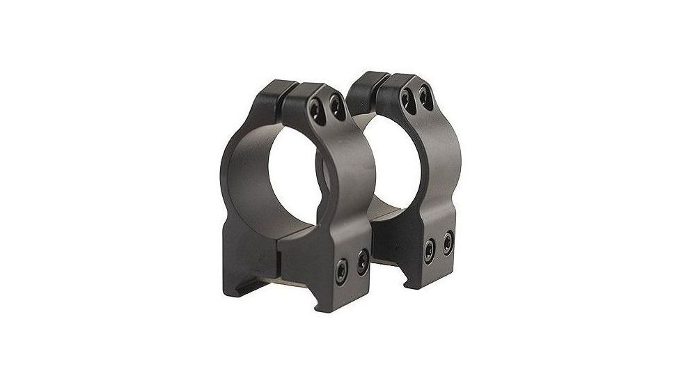 Warne Maxima Steel Rings, 1in, Weaver/Picatinny, PA, Medium - Matte 201M