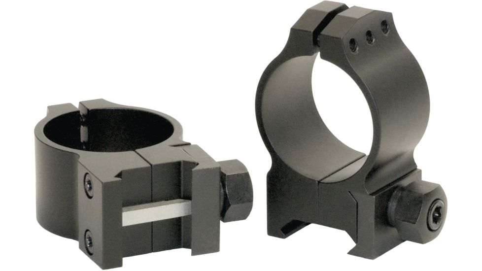 Warne Tactical Rings, 30mm, Weaver/Picatinny Base, Medium - Matte 614M