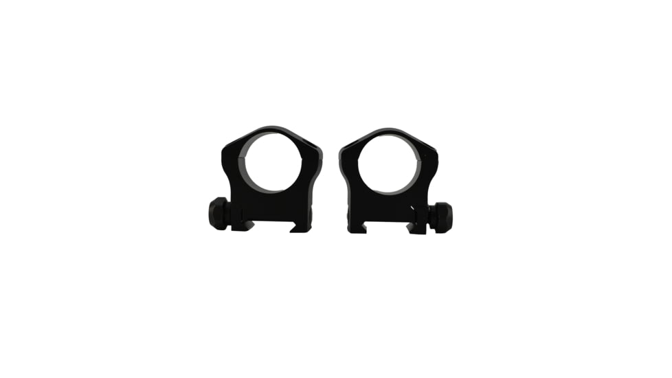 Warne Mountain Tech 7201M, 1 inch, Medium Matte Scope Mount Rings, 7201M