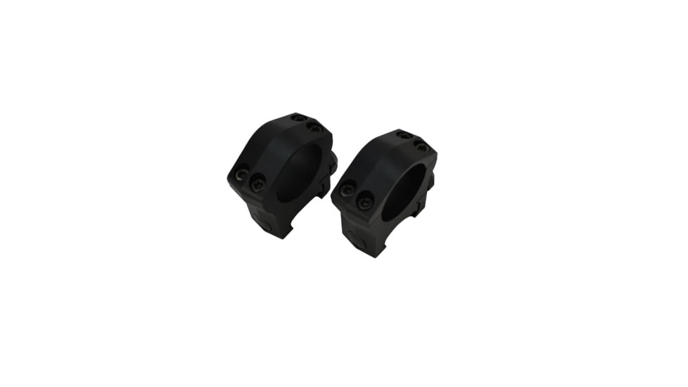 Warne Mountain Tech 7201M, 1 inch, Medium Matte Scope Mount Rings, 7201M