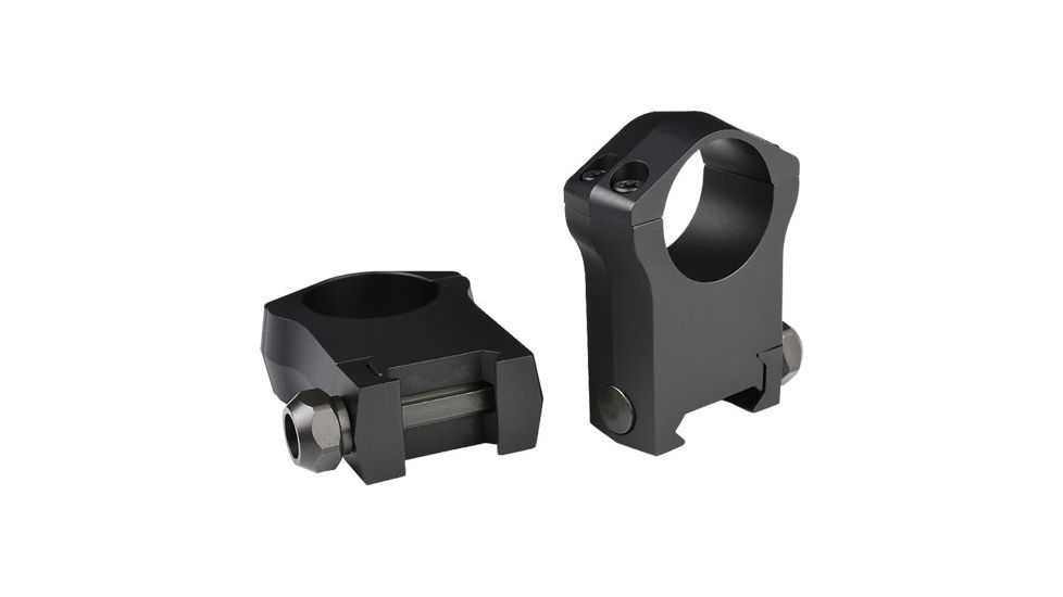 Warne Mountain Tech 7204M, 1 inch, Ultra High Matte Scope Mount Rings, 7204M