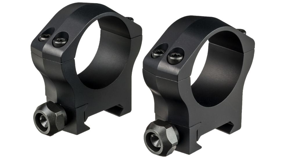 Warne Mountain Tech 7214M, 30mm, Medium Matte Scope Mount Rings, Matte, Medium 7214M