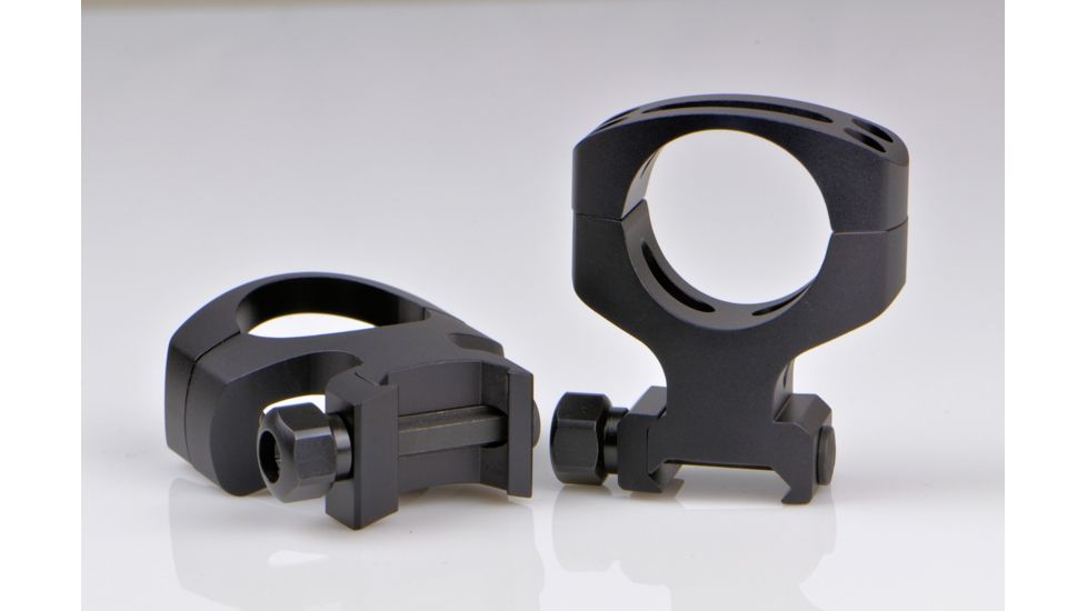 Warne MSR Flat Top Rings, 30mm Tactical Nut, 2 Piece Matte A431M