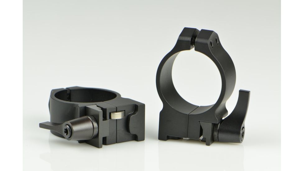 Warne Maxima Steel Rings, 30mm, Ruger #1, MINI 14-30 Grooved Receiver, QD, Medium - Matte 14RM