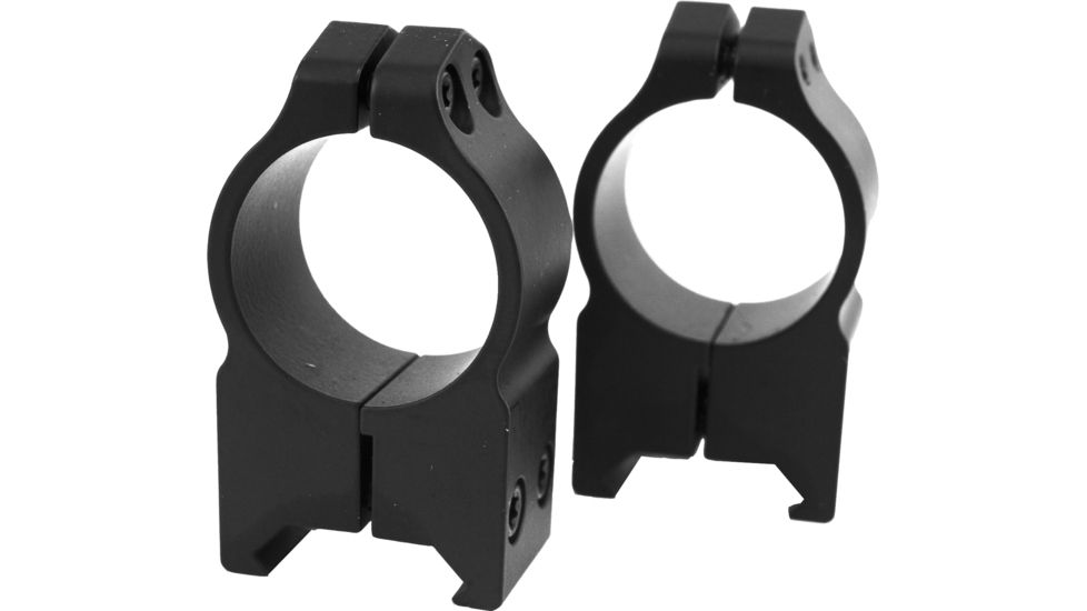 Warne Maxima Steel Rings, 1in, Weaver/Picatinny, PA, High - Matte 202M
