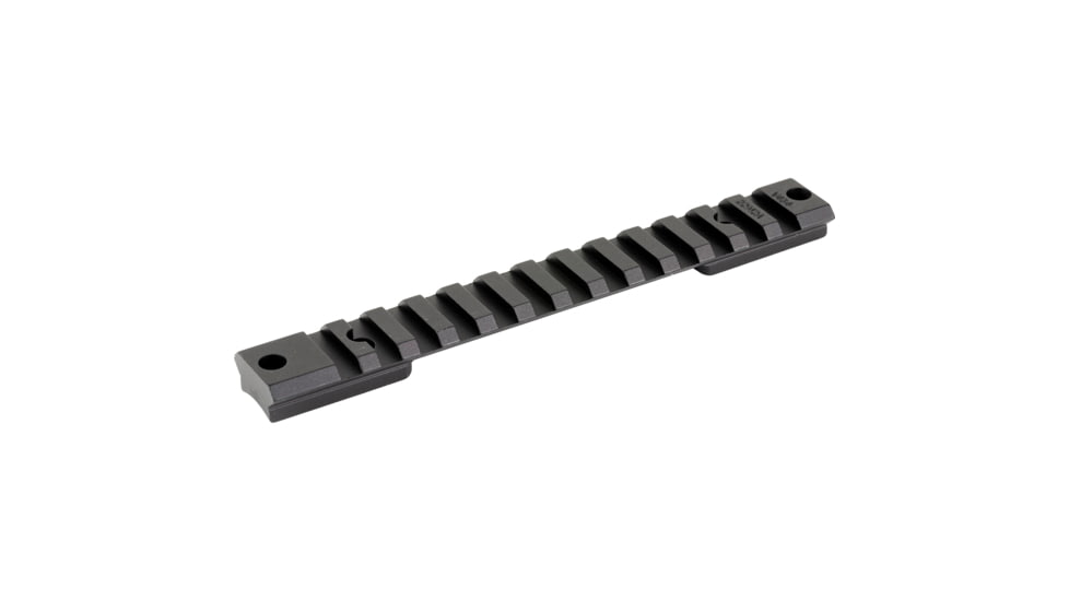 Warne Savage SA Tactical Vapor Picatinny Rail, 8-40 Screws, 20MOA, Black, V464-20MOA