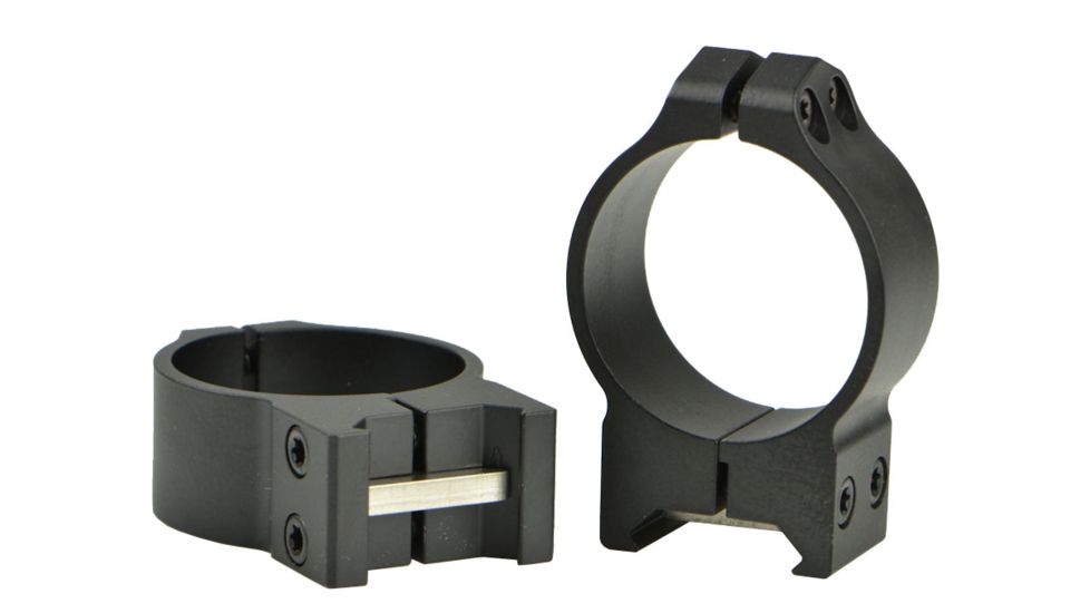 Warne Maxima Steel Rings, 34mm, Weaver/Picatinny, PA, Medium - Matte 221M