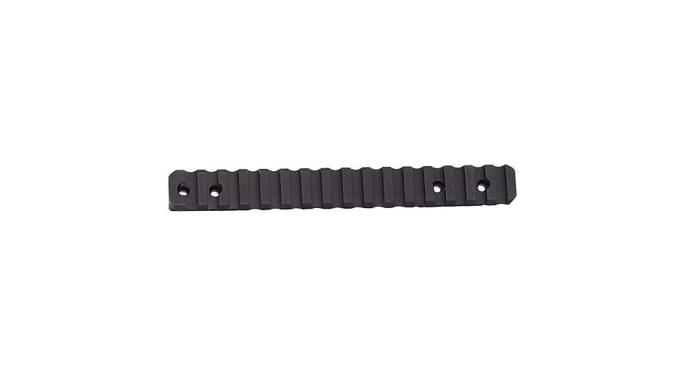 Weatherby Mounts Mark V Picatinny Rail 6-lug Standard, Black, P00252706
