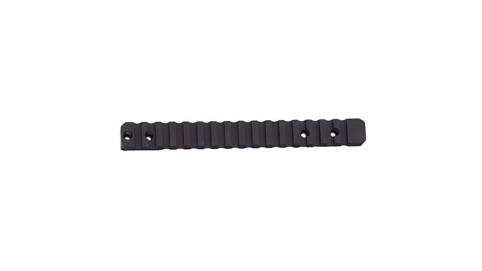 Weatherby Mounts Mark V Picatinny Rail 9-lug Standard, Black, P00252705