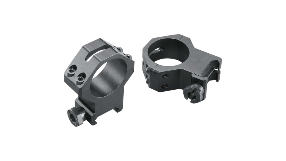 Weaver 30mm Four Hole Skeleton Rifle Scope Rings, X-high, Matte Black 48367