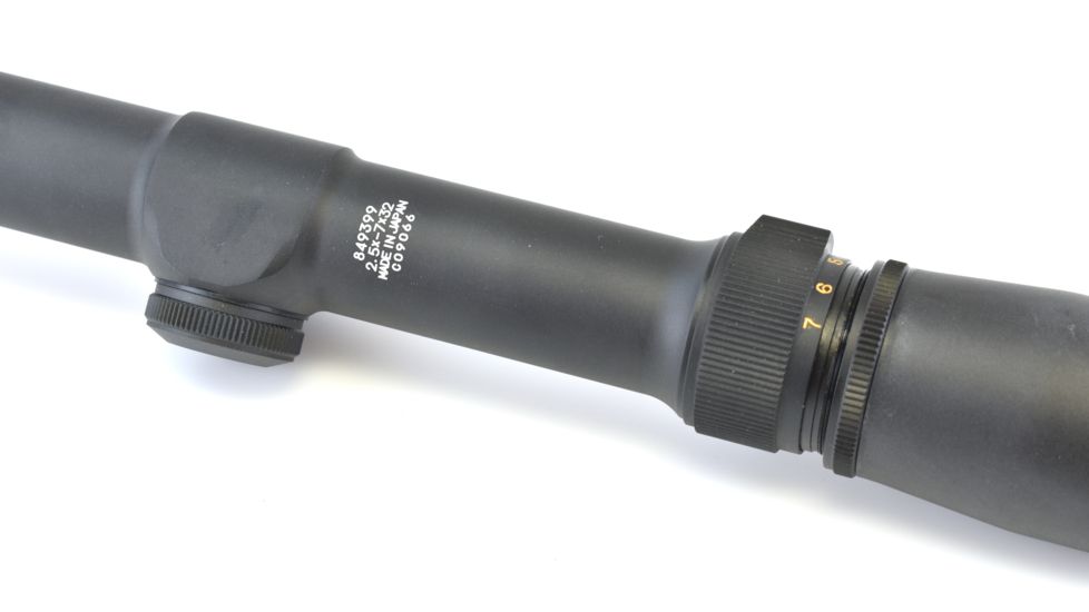 Weaver Hunting Rifle-Scope V-7 2.5-7x32 mm, Matte Black Finish, Dual-X Reticle 849399