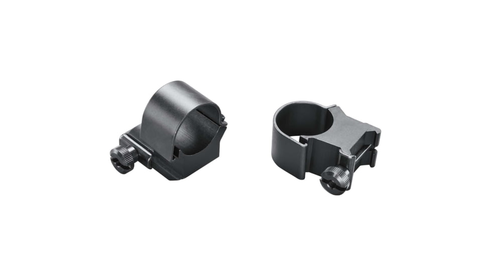 Weaver Rings Detachable Top Mount Rings, 1in, Extended X-High Matte Black 48449