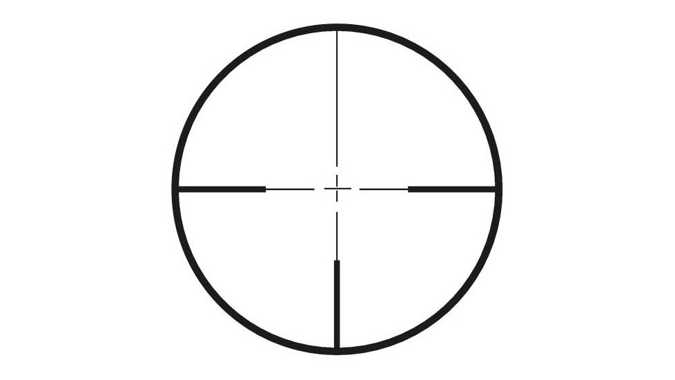 Weaver Dual X Reticle without Illumination