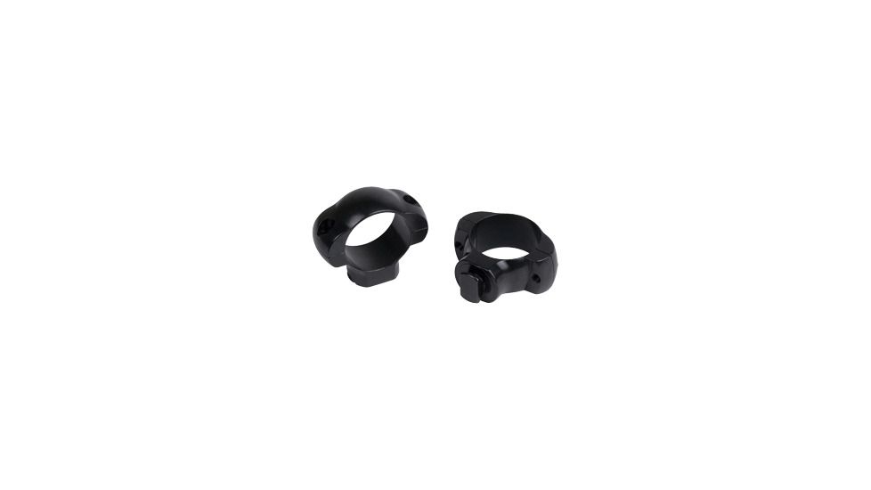 Weaver Steel Dovetail Rings, 1in, High, Matte - 49205