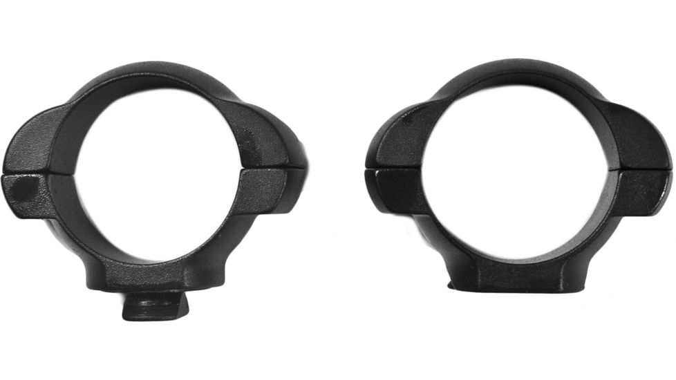 Weaver Steel Dovetail Rings, 1in, Low, Matte - 49201