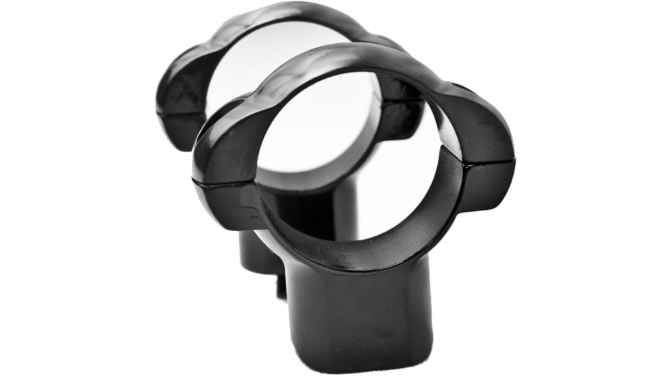 Weaver Steel Dovetail Rings, 1in, X-High, Black - 49206
